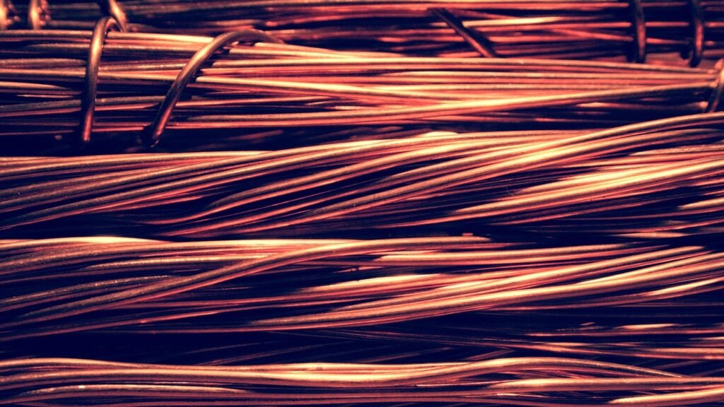 wire, copper, electric, stop, closeup, metal, recycling, the industry, cable, scrap, processing, the background, wires, copper, copper, copper, copper, copper